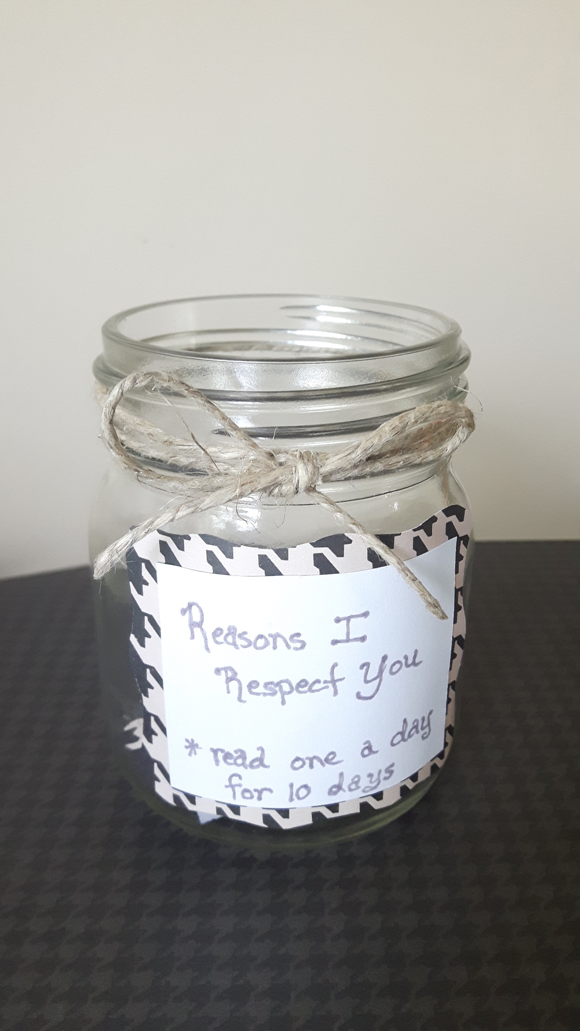 Respect Jar