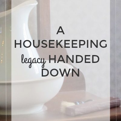 A Housekeeping Legacy