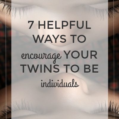 7 Helpful Ways to Encourage Your Twins to Be Individuals