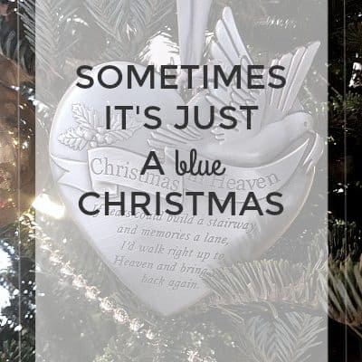 Sometimes It’s Just a Blue Christmas